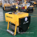 Mini rolo compactador de 500 kg para compactação de asfalto